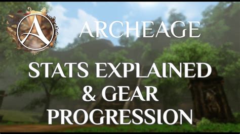 how do you reroll stats on gear. :: ArcheAge: Unchained General 